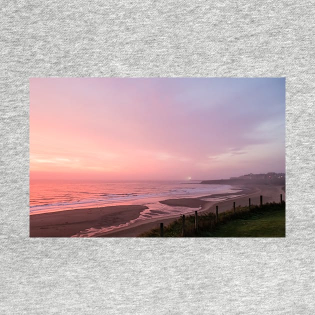 Dawn On Tynemouth Beach by jldunbar